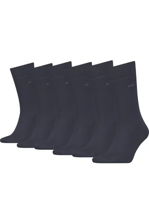 Calvin Klein 6P sokken carter casual flat knit - 43-46