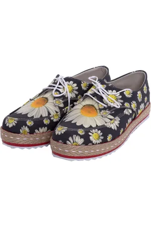 Goby Flowers - Schoenen - Sneakers - Hoge kwaliteit - Handmade - Meisjesprint