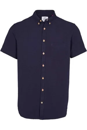 Kronstadt Shirts S/S Johan seersucker s/s shirt