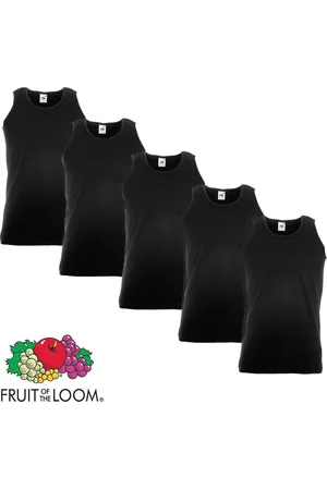 Fruit Of The Loom 5 Pack Valueweight Sportshirt-Onderhemd