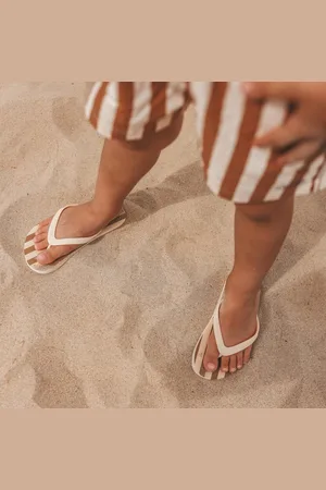 Your Wishes Slippers bold stripes Saga | Salted Stories25-26