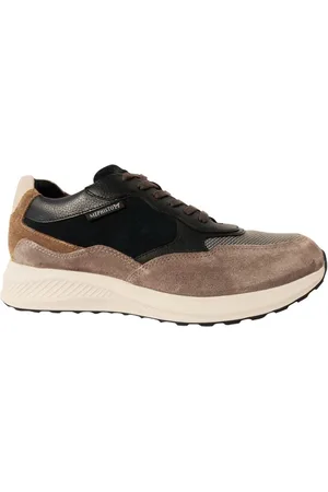Mephisto Sneaker Driss Warm Grey Blauw Taupe Combi