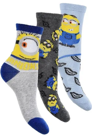 Minions Sokken - 3 paar - maat 23-26