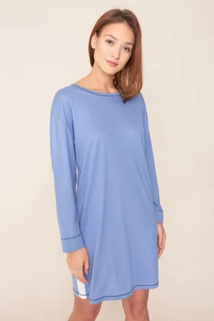 Rösch Nachthemd 1213377 Blau - maat 40