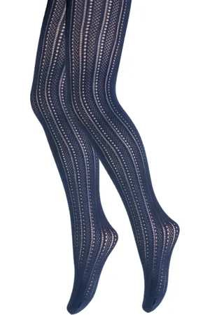 Merkloos Panty - Meisjes - Ajour -