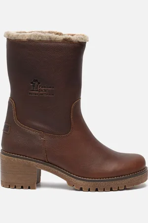 Panama Jack Piola Dames Laarzen - Cognac