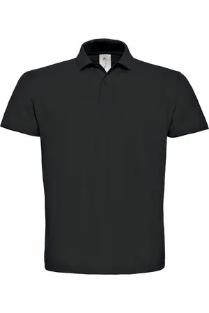 B and C Unisex Polo korte mouwen ID.001 merk maat 4XL
