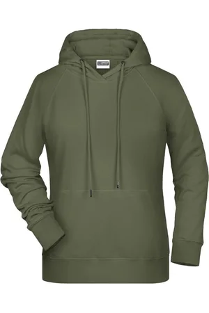 James & Nicholson James and Nicholson Dames/dames Raglan Sleeved Hoodie