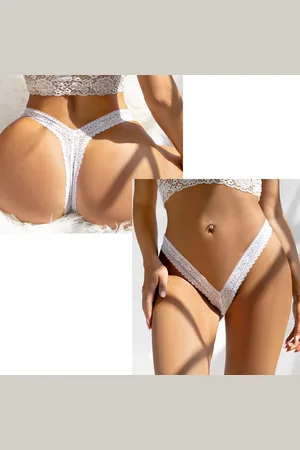 Merkloos Sexy Dames String - Kant - Vrouwen Lingerie / Ondergoed