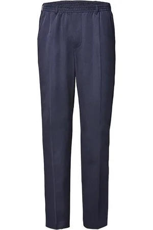 Merkloos Luigi Morini Amberg - Comfortbroek - Herenbroek met elastische taille - Winterkwaliteit - - maat 27 (kort)