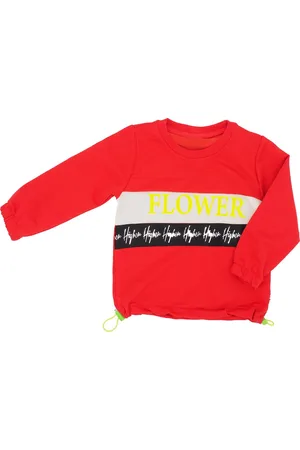 Merkloos Meisje Kledingset - 2 delige set - Broekje Sweatshirt - Meisjes kleding kleren