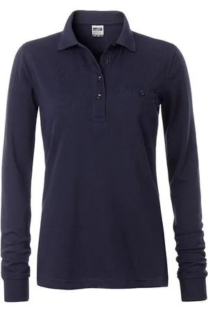 James & Nicholson James and Nicholson Dames/dames Werkkleding Lange Mouwen Zak Polo