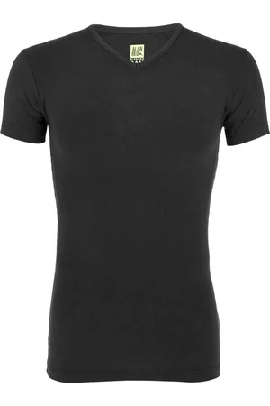 Alan Red Heren V-hals shirt bamboe baltimora