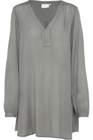 Kaffe Amber V-Neck Tunic Dames Tuniek