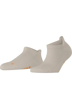 Falke Cool Kick anatomische pluche zool functioneel garen sneakersokken Dames beige