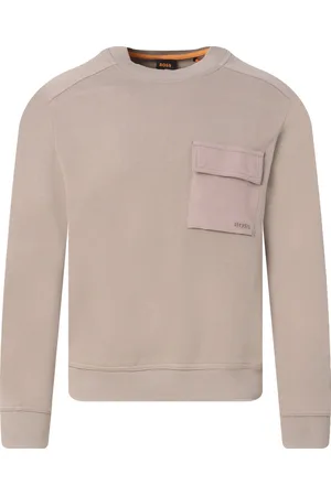 HUGO BOSS Trui Pocket Cargo Lichtbruin