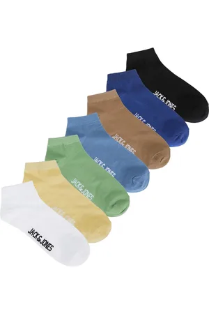 JACK & JONES Junior JACROMAN Kinder Enkelsokken Jongens 7-pack