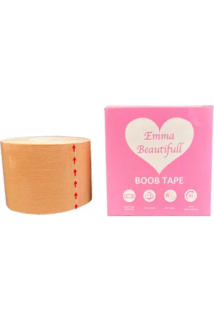 Merkloos Emma Beautiful - Boob Tape - Plak BH - Inclusief herbruikbare tepelplakkers - Borst Tape - Tepelcover - - boob lift tape