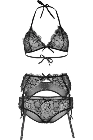 Leg Avenue Bra top, panty & garterbelt