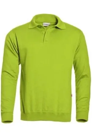 AWDis Santino Robin polosweater lime maat L