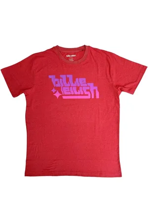 Billie Eilish Purple Logo Heren T-shirt - S