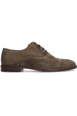 Manfield Heren - suède veterschoenen