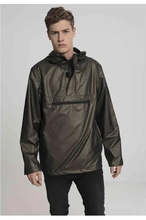 Urban classics Light Pullover Jas - M - Groen