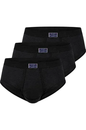 ESGE Heren Slip met voorsluiting 3 pack- Fijnrib Jeans