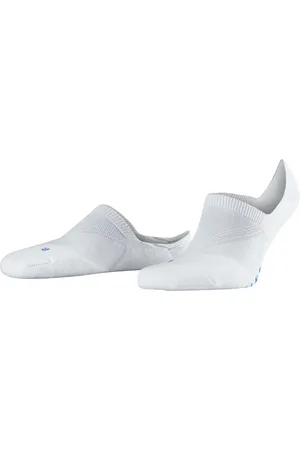 Falke Cool Kick anatomische pluche zool functioneel garen footies Unisex wit