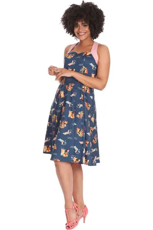 Banned Retro Portofino Living Flare jurk - XL