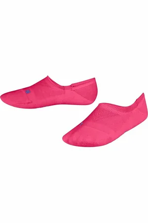 Falke Cool Kick anatomische pluche zool functioneel garen footies kinderen pink