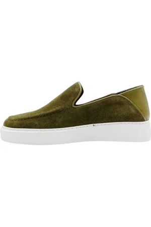 Merkloos A Brand Footwear - Heren Loafers - Heren Instappers - Suède Leer -