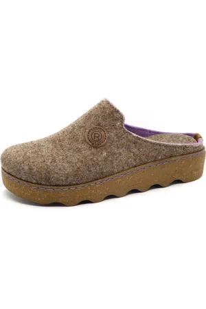 Rohde Dames Pantoffel Muil - 6120-17 Donkerbeige
