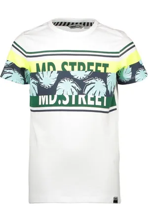Moodstreet Jongens t-shirts & polos MT t-shirt chest&sleeve print 86/92