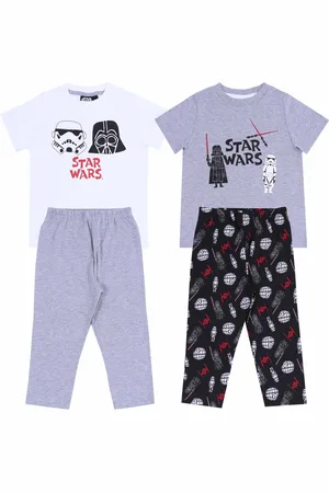 STAR WARS 2 x Zwarte en grijze DISNEY pyjama