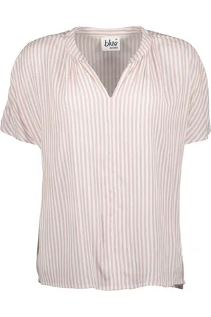 Blue Seven Dames blouse - blouse dames - 180224 - /wit streep - v-hals - maat 42