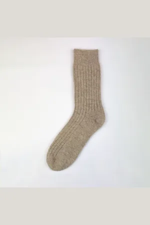 Merkloos 100% kameelharen / kameel wollen sokken dames/heren 38/39