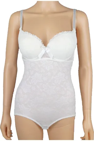 J&C JackyCeline Voorgevormde dames luxe body Ivoor - maat 80C