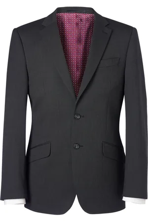 Brook Taverner Jas Heren 48 EU (38 UK) Lange mouw 64% Polyester, 34% Viscose, 2% Elasthan