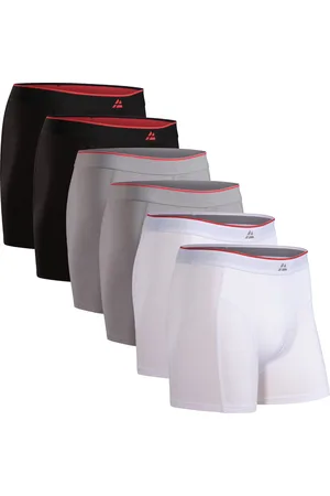 DANISH ENDURANCE Boxershorts Bamboe Viscose Heren Ondergoed - ultiem draagcomfort - 6 pack - Meerkleurig