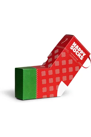 Happy Socks Unisex giftbox 3P sokken x-mas stocking