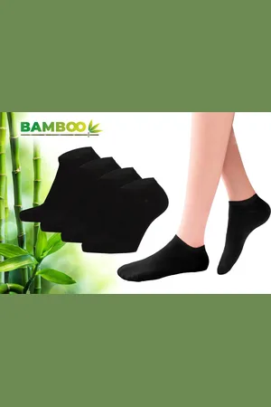 Merkloos Bamboo - Bamboe Sokken Kinderen - Sneakersokken - Enkelsokken - 4 Paar - - 27-30 - Sneaker Sokken - Kousen - Sokken Jongens - Sokken Meisjes - Anti Zweet - Duurzaam