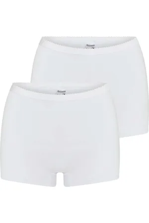 Beeren 2-pack Panty softly - Dames short - Vrouwen onderbroek - ondergoed - katoen - Badstof kruisje - M