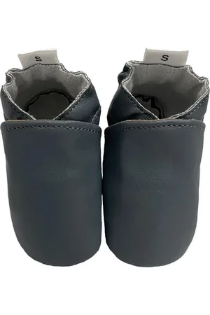 Babysteps Babyslofjes Vegan Stone Grey maat 16/17