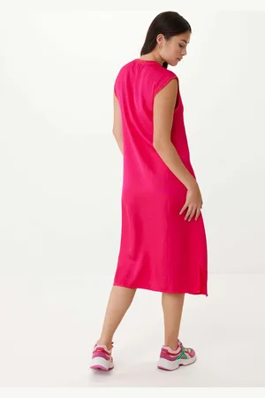 Mexx Mouwloze V-hals Jurk