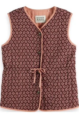 Scotch&Soda BLOCK PRINT GILET Dames Gilet