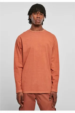Urban classics Heavy Oversized Garment Dye Longsleeve shirt - M