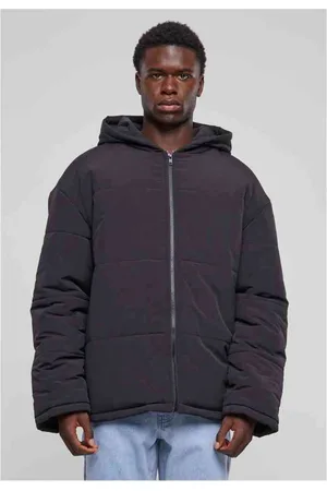 Urban classics Hooded Block Gewatteerd jack - L