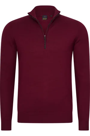 Mario Russo Half Zip Sweater - Trui Heren - Sweater Heren - Coltrui Heren - 3XL