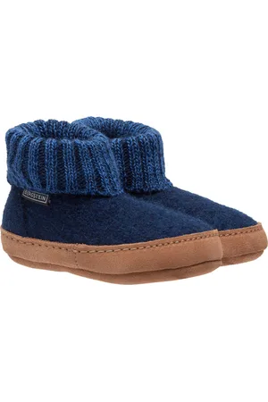 Bergstein Cozy Lux Sloffen Unisex - Dark Blue